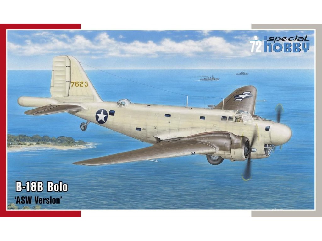 SPECIAL HOBBY 1/72 B-18B Bolo ASW Version (2x camo)