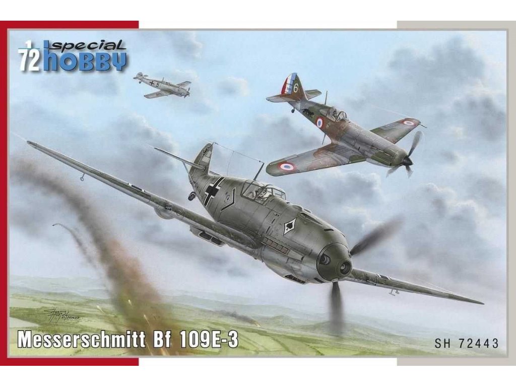 SPECIAL HOBBY 1/72 Bf 109E-3 Aces