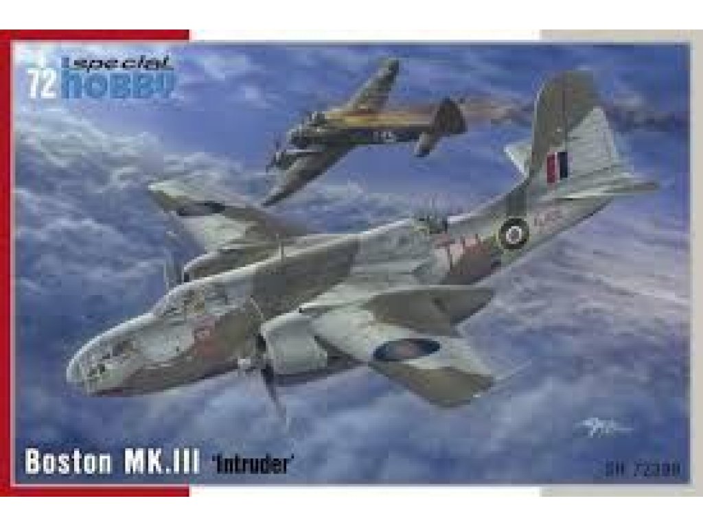 SPECIAL HOBBY 1/72 Boston Mk.III Intruder (4x camo)