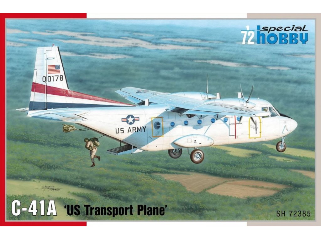 SPECIAL HOBBY 1/72 C-41AUS Transport Plane (4x camo)