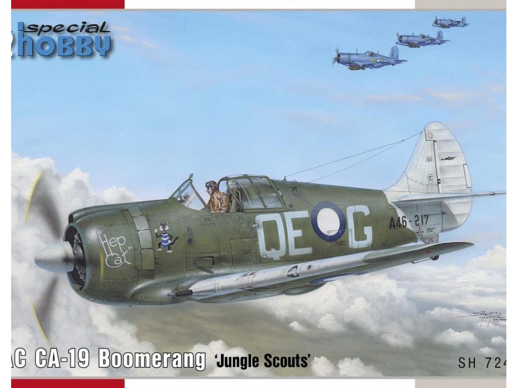 SPECIAL HOBBY 1/72 CAC CA-19 Boomerang Jungle Scouts