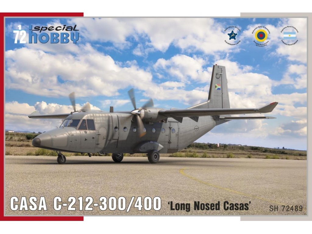 SPECIAL HOBBY 1/72 CASA C-212-300/400 Long Nose Casas