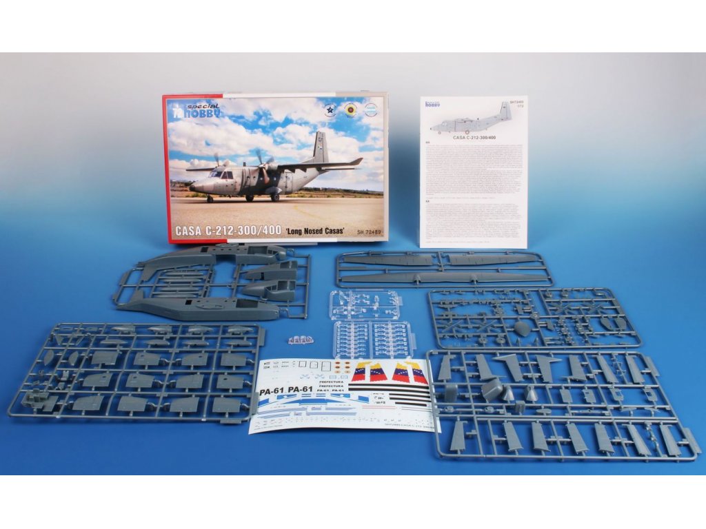 SPECIAL HOBBY 1/72 CASA C-212-300/400 Long Nose Casas