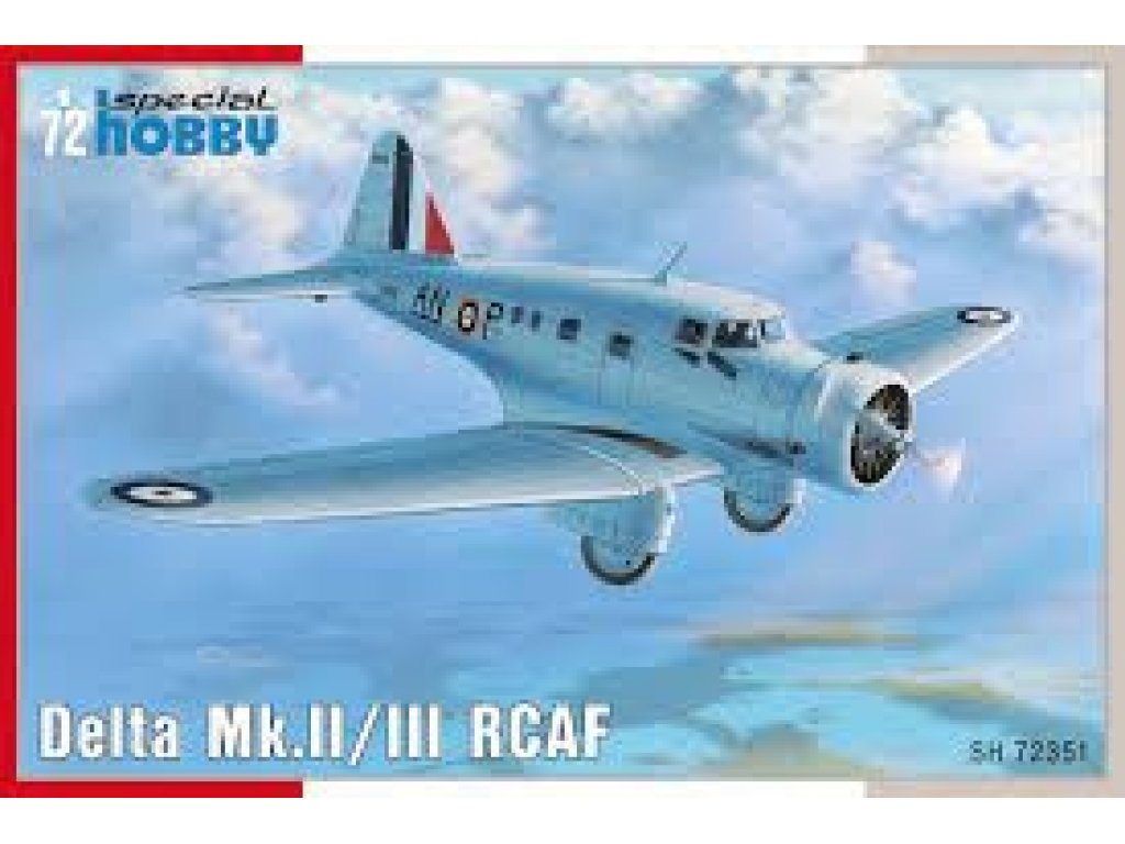 SPECIAL HOBBY 1/72 Delta Mk.II/III RCAF (3x camo)