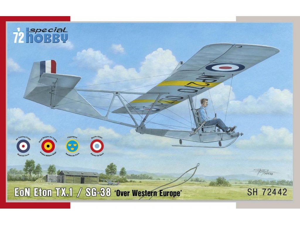 SPECIAL HOBBY 1/72 EoN Eton TX.1 / SG-38 Over Western Europe