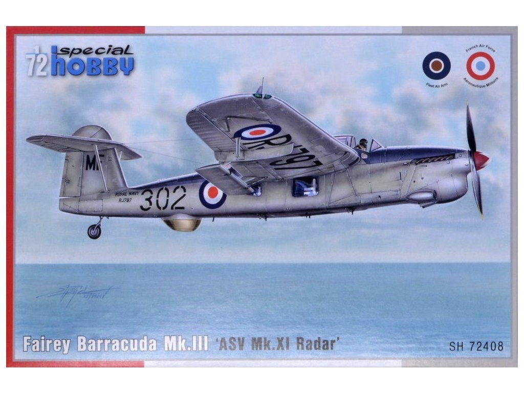 SPECIAL HOBBY 1/72 Fairey Barracuda Mk.III ASV Mk.XI Radar