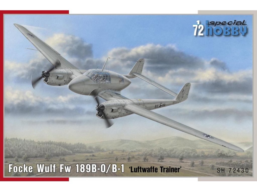 SPECIAL HOBBY 1/72 Focke Wulf Fw 189B-0/B-1 Luftwaffe Trainer