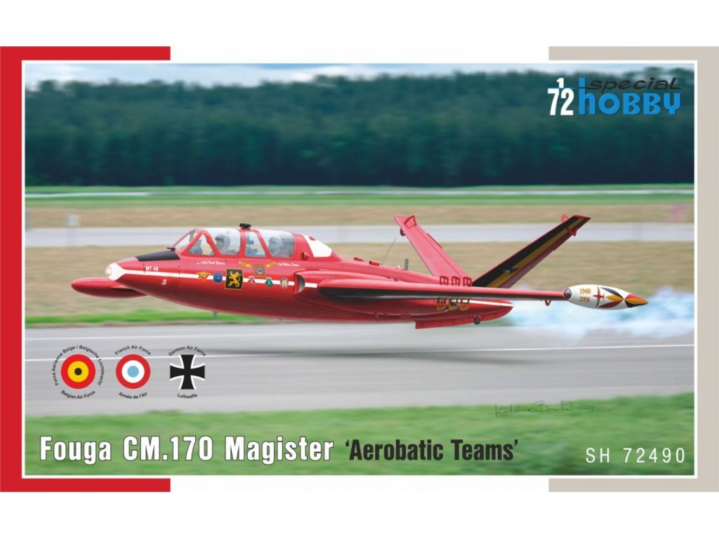 SPECIAL HOBBY 1/72 Fouga CM.170 Magister Aerobatics Teams