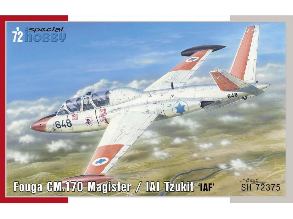 SPECIAL HOBBY 1/72 Fouga CM.170 Magister / IAI Tzukit IAF