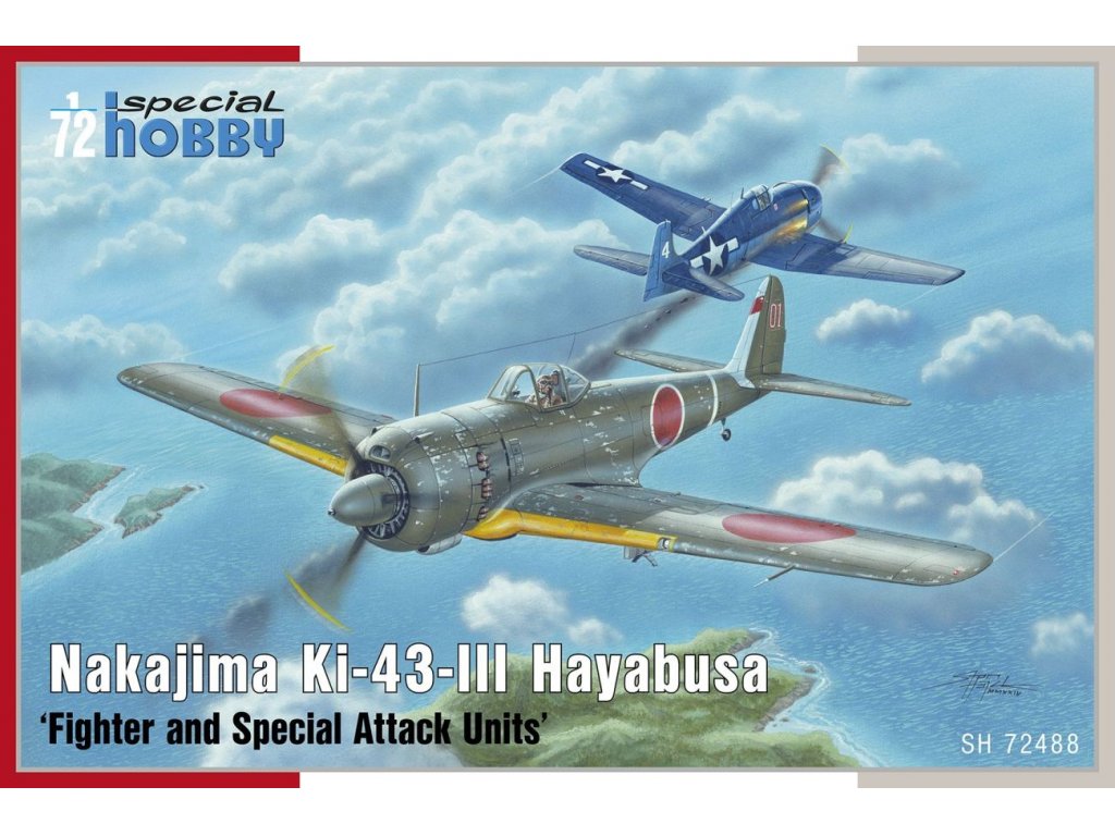 SPECIAL HOBBY 1/72 Ki-43-III Hayabusa Fighter&Spec.Attack Unit