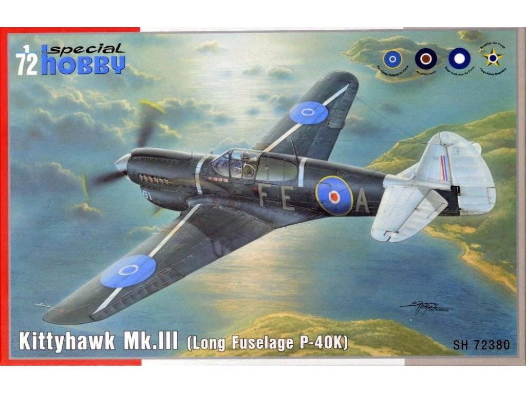 SPECIAL HOBBY 1/72 Kittyhawk Mk.III (Long Fuselage P-40K)