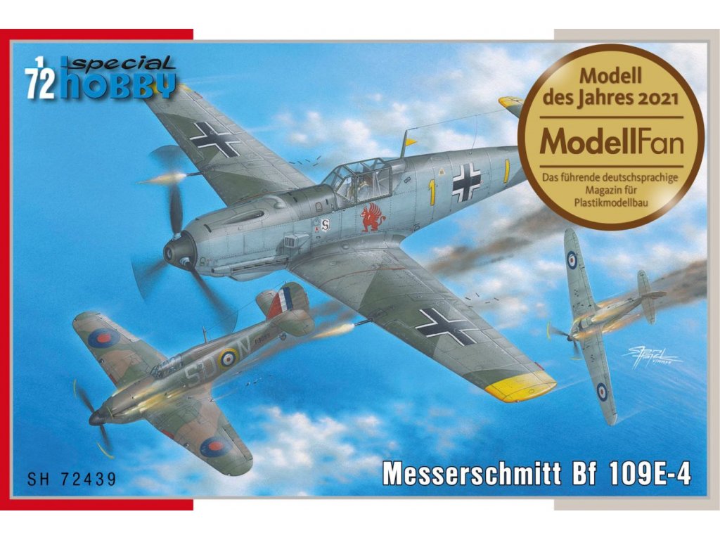 SPECIAL HOBBY 1/72 Messerschmitt Bf 109E-4