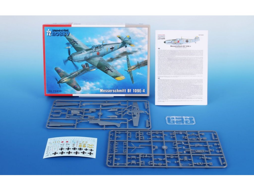 SPECIAL HOBBY 1/72 Messerschmitt Bf 109E-4