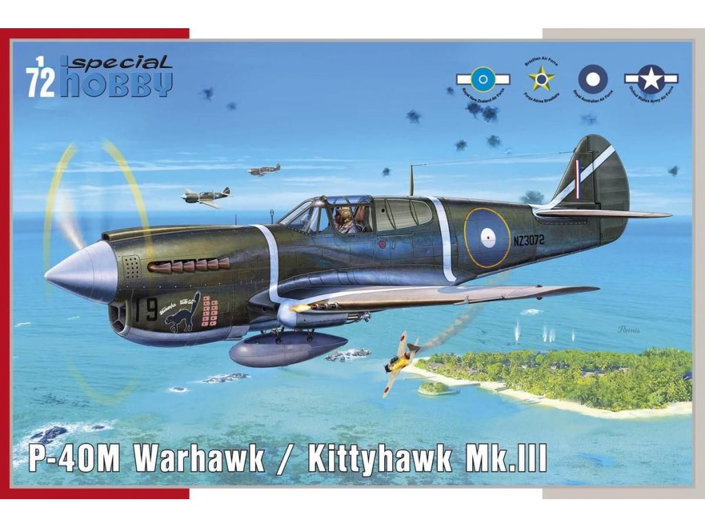 SPECIAL HOBBY 1/72 P-40M Warhawk / Kittyhawk Mk.III