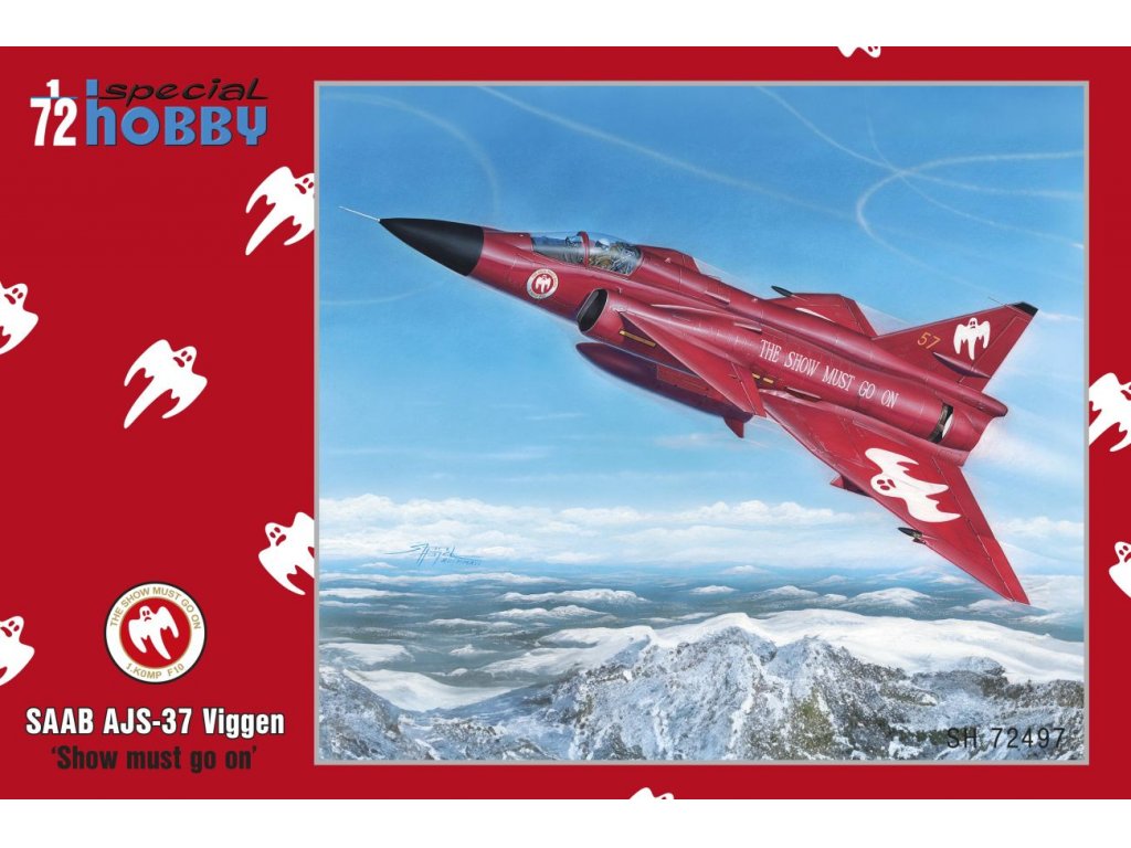 SPECIAL HOBBY 1/72 SAAB AJS-37 Viggen Show mus go on