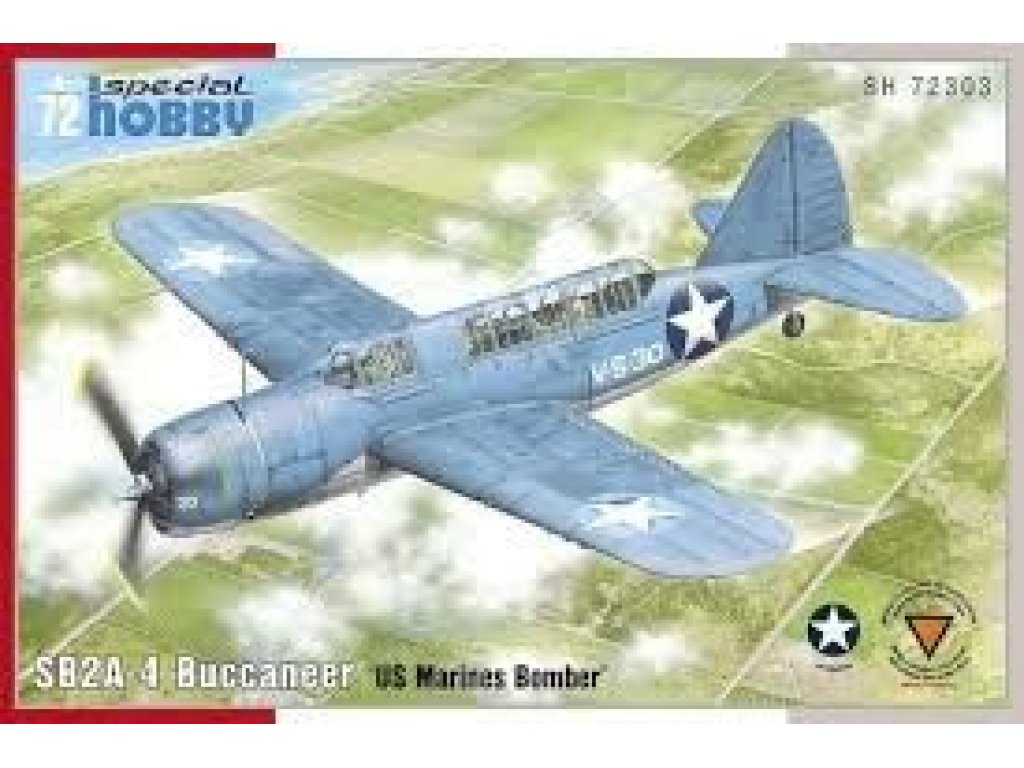 SPECIAL HOBBY 1/72 SB2A-4 Buccaneer US Marines Bomber