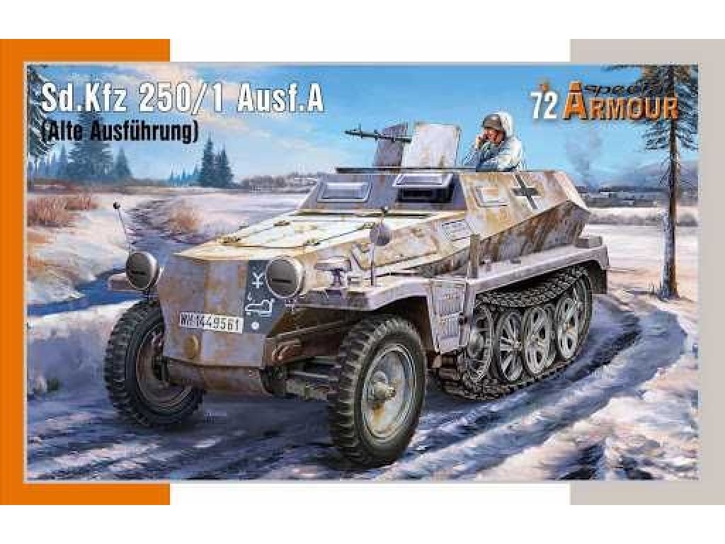 SPECIAL HOBBY 1/72 Sd.Kfz.250/1 Ausf.A Alte Ausführung