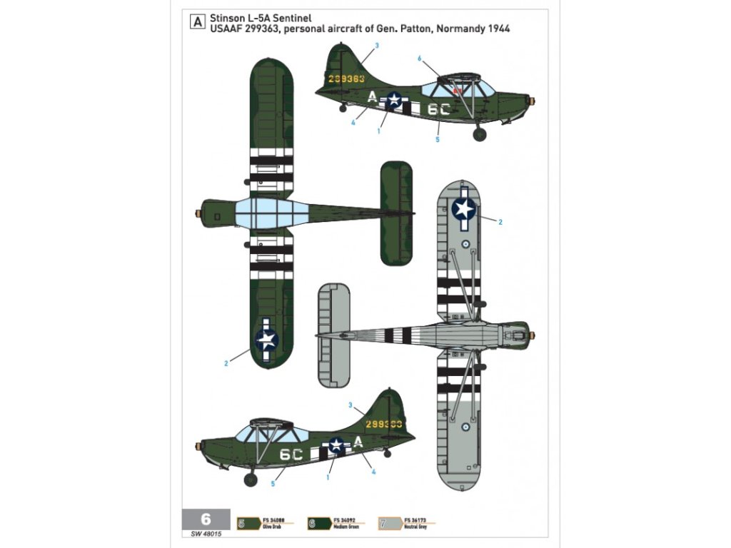 SWORD 1/48 48015 L-5A/Sentinel Mk.I