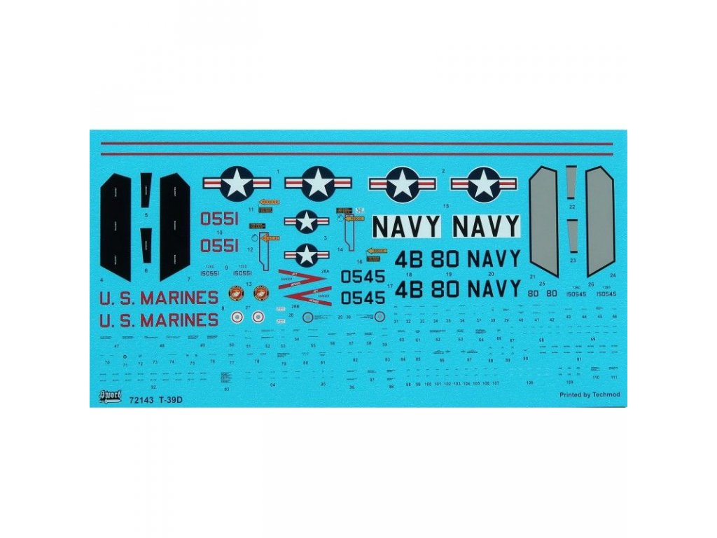 SWORD 1/72 T-39D Saberliner US Navy, US Marines