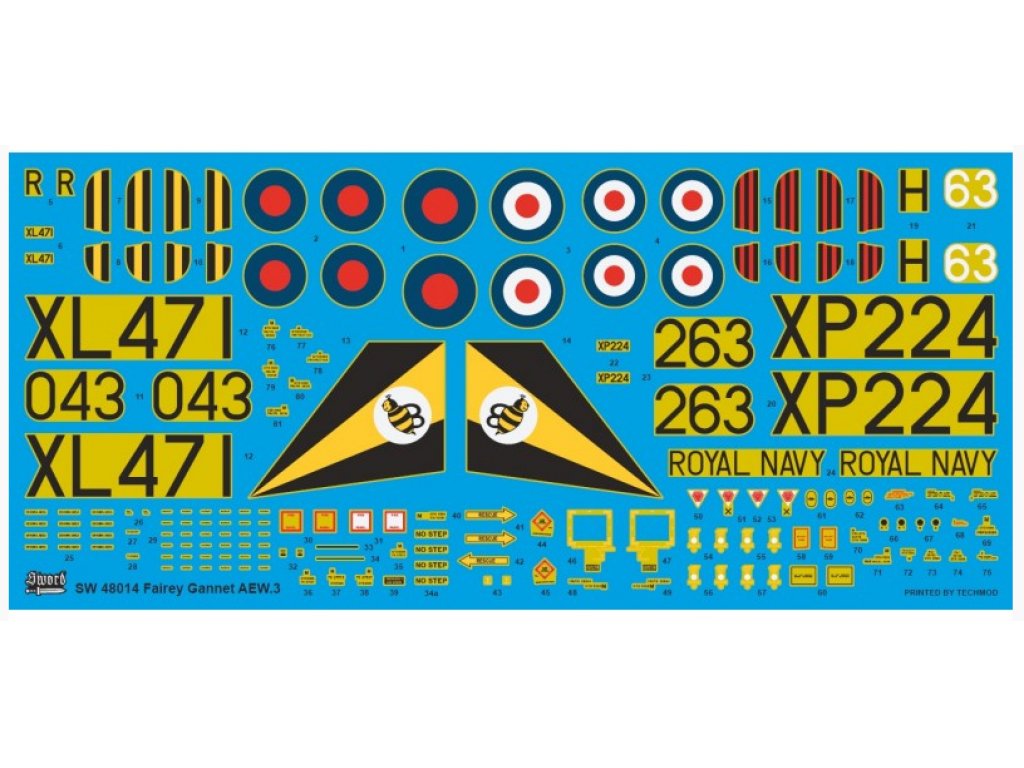 SWORD 48014 1/48 Gannet AEW.3