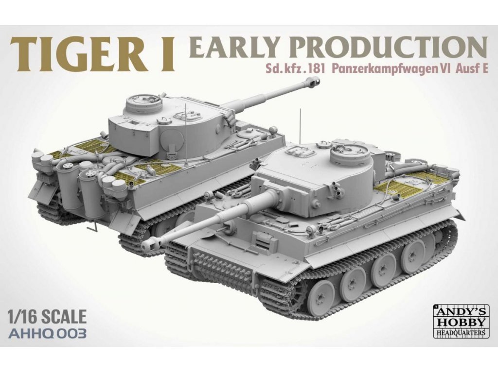 TAKOM 1/16 Tiger I Early Pz.Kpfw. VI Ausf. E