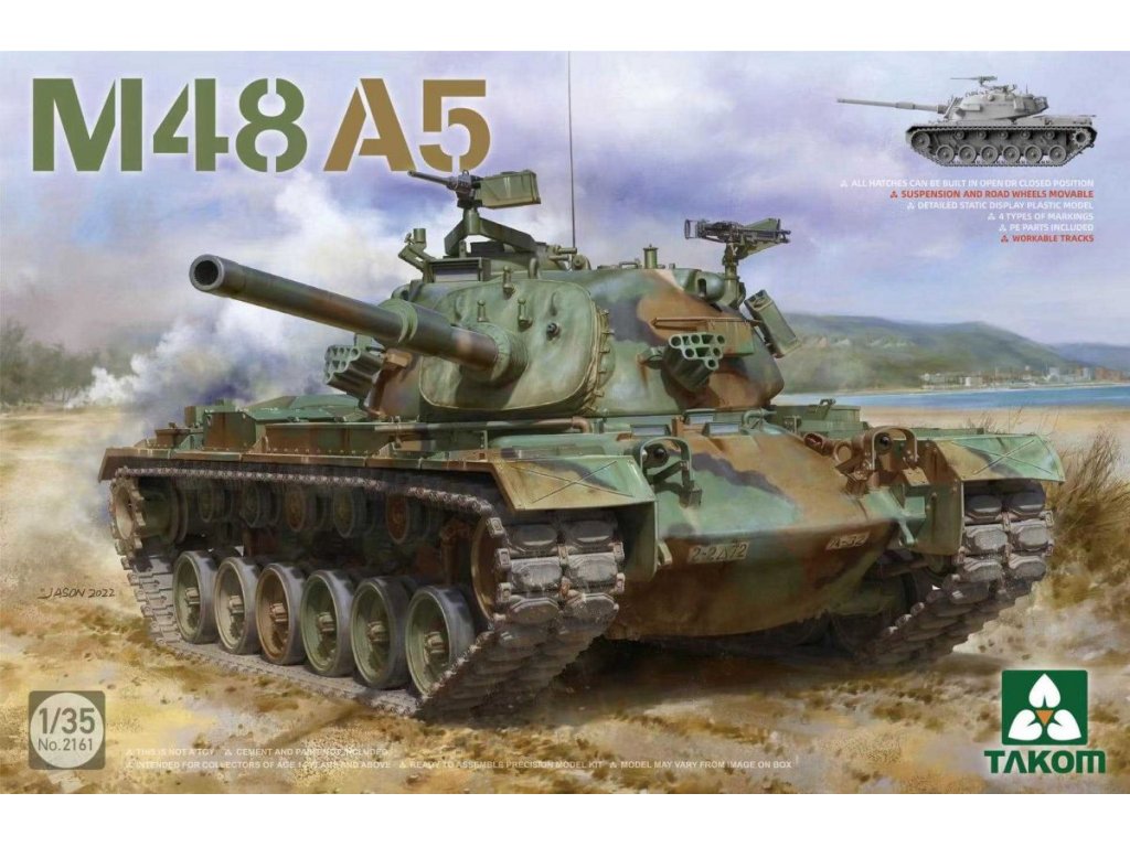 TAKOM 1/35 M48A5 Patton