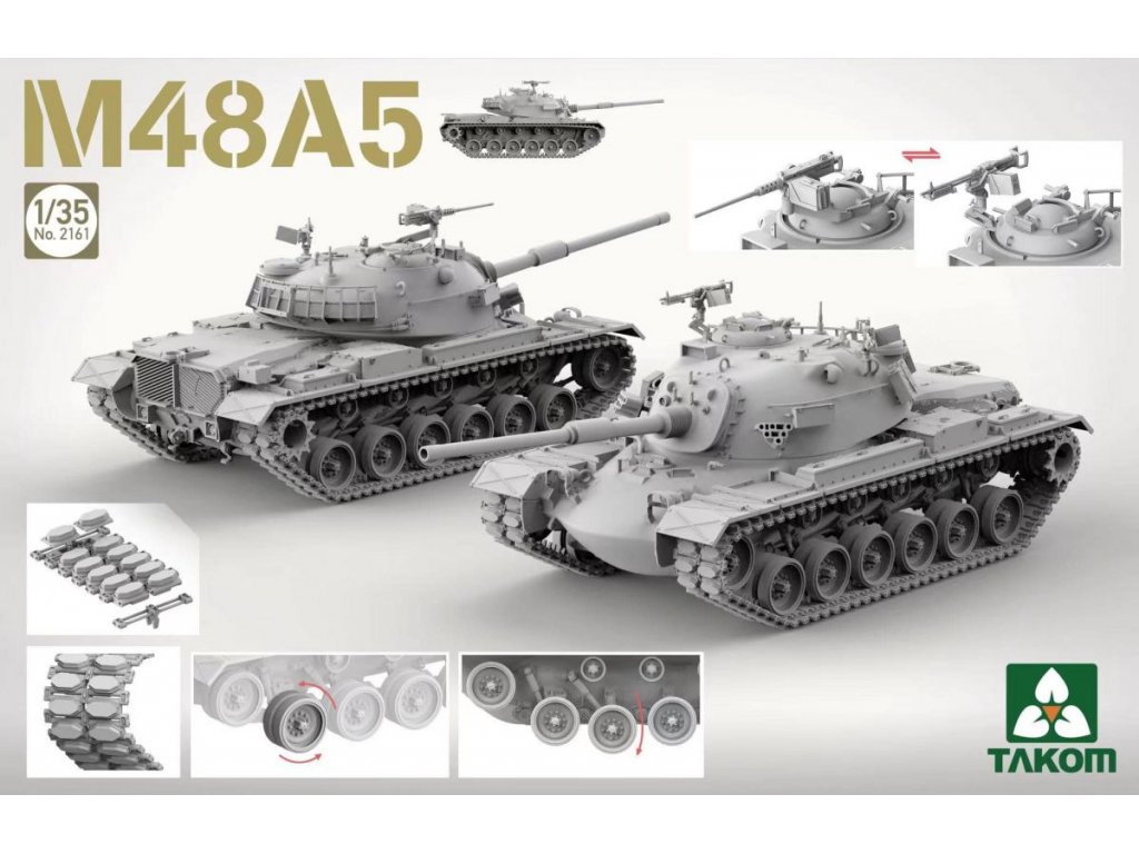 TAKOM 1/35 M48A5 Patton