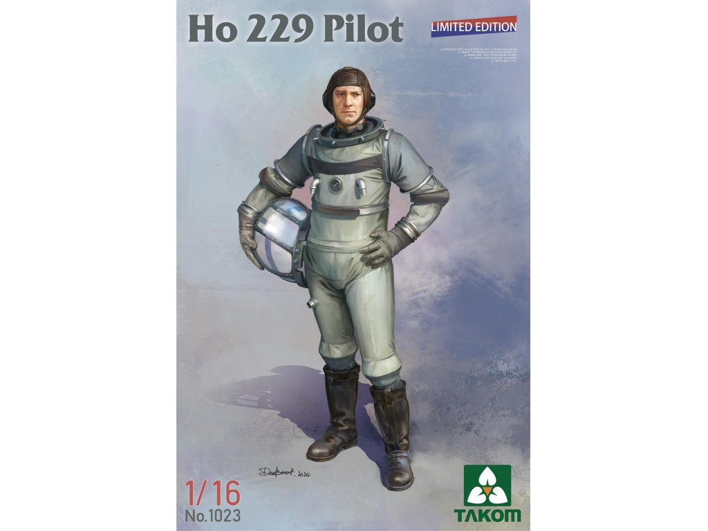 TAKOM 1023 1/16 Ho 229 Pilot Limited Edition