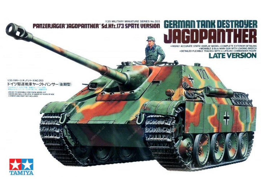 TAMIYA 1/35 Jagdpanther Late Version
