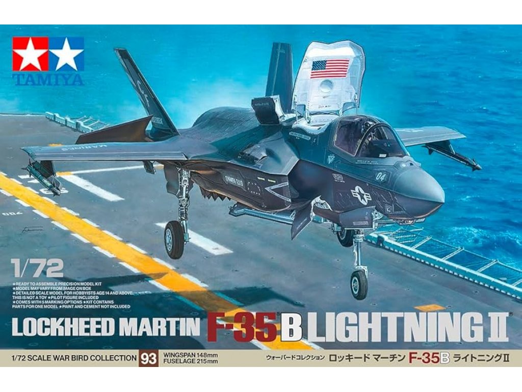 TAMIYA 60793 1/72 Lockheed Martin F-35B Lightning II