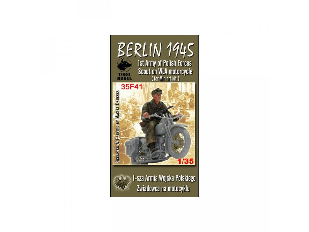 TORO 1/35 Berlin 1945 - Zwiadowca na Motocyklu