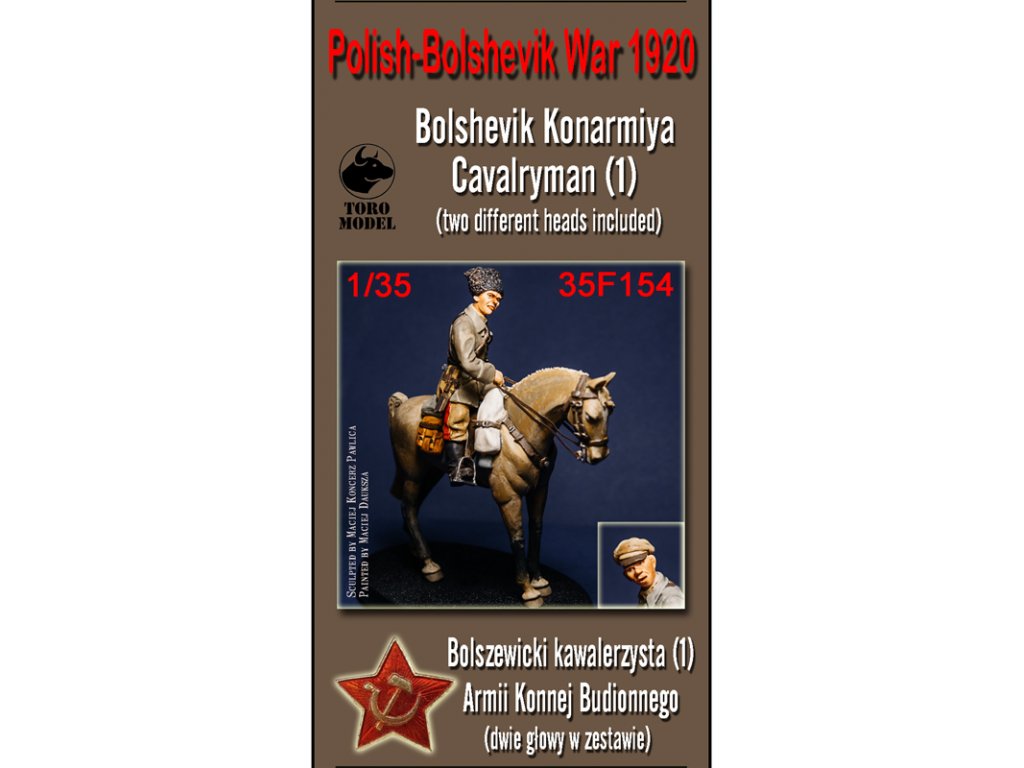 TORO 1/35 Wojna Polsko-Bolszewicka 1920 - Bolszewicki Kawalerzysta (1)