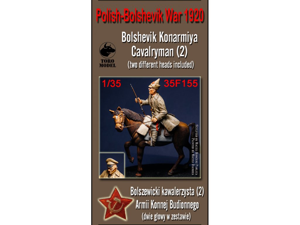 TORO 1/35 Wojna Polsko-Bolszewicka 1920 - Bolszewicki Kawalerzysta (2)