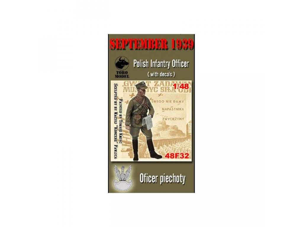 TORO 1/48 Wrzesień 1939 - Oficer Piechoty