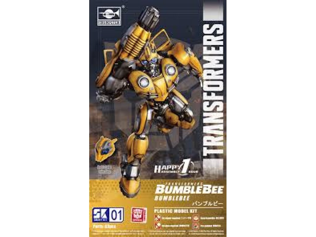 TRUMPETER 03100 Transformers BumbleBee Smart Kit 01