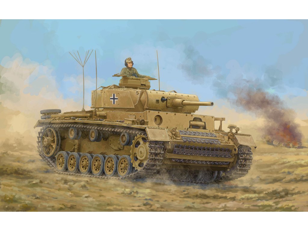 TRUMPETER 1/16 Pz.Kpfw.III Ausf.J