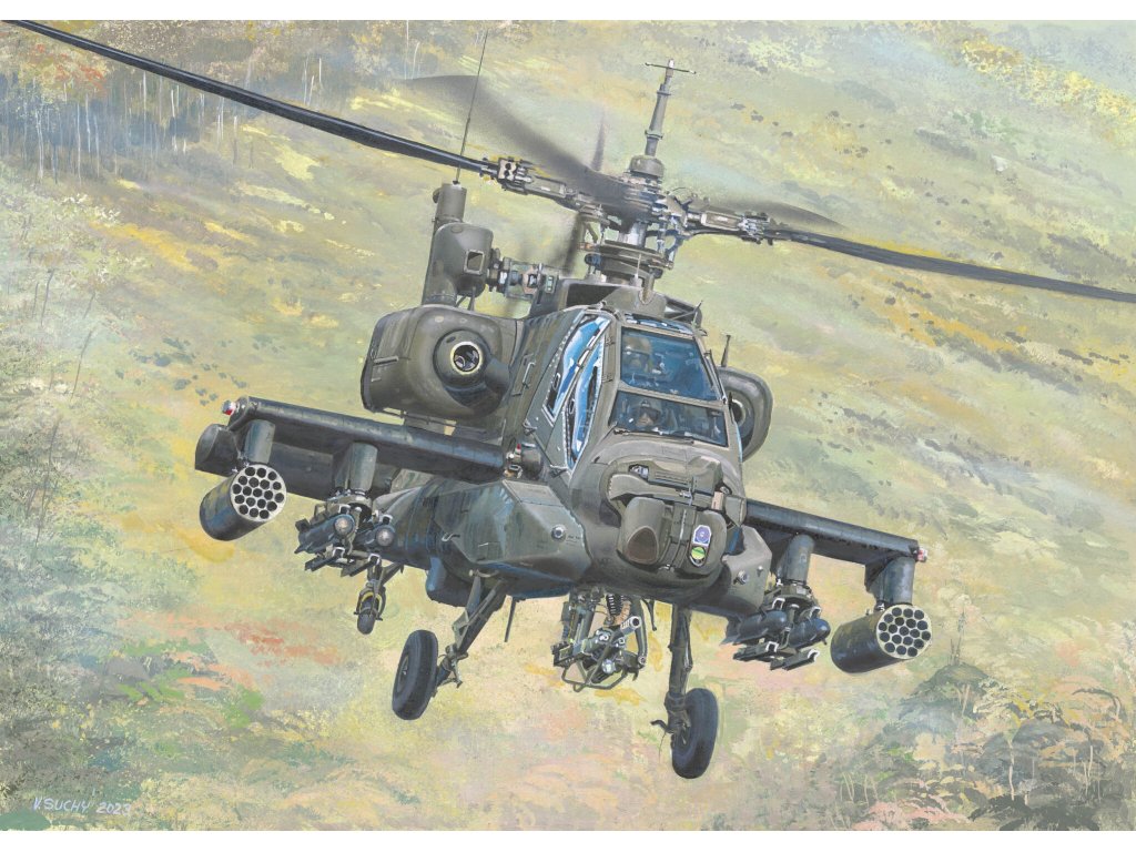 TRUMPETER 1/35 AH-64A Apache Late