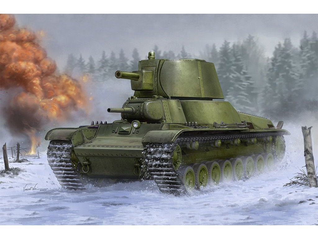 TRUMPETER 1/35 Soviet T-100Z Heavy Tank