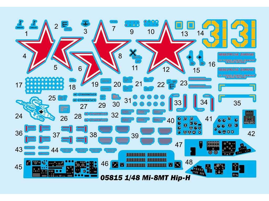 TRUMPETER 1/48 Mi-8MT Hip-H