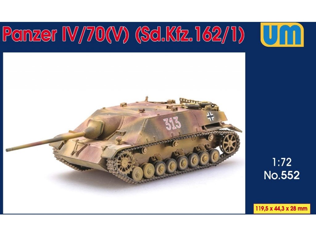 UM 1/72 Panzer IV/70 (Sd.Kfz. 162/1)