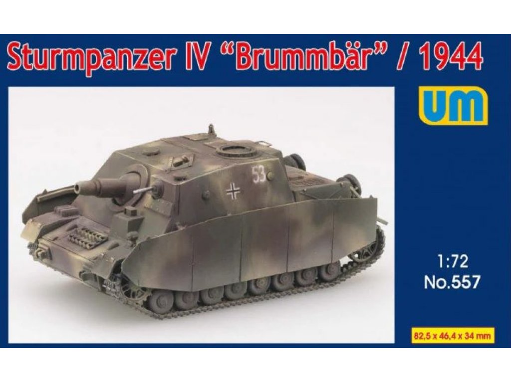UM 1/72 Sturmpanzer IV Brummbar / 1944