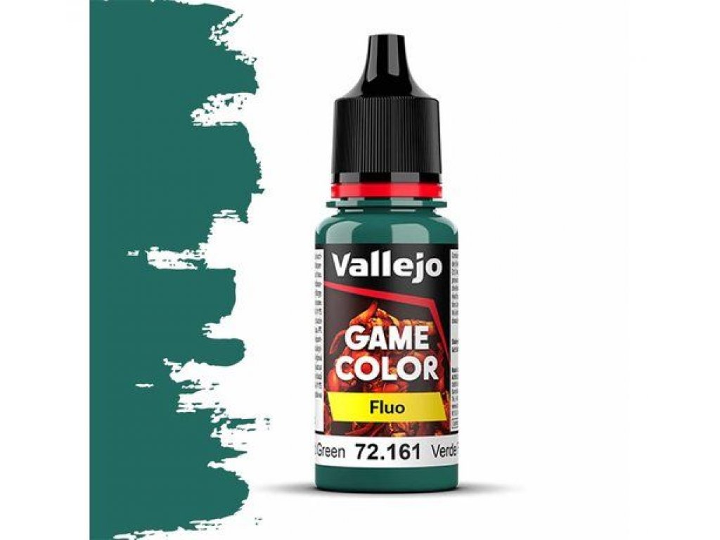 VALLEJO 72161 Fluo Cold Green Game Color 18ml