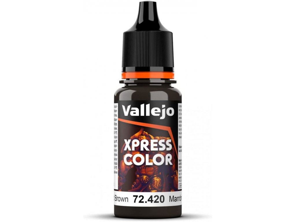 VALLEJO 72420 Xpress Wasteland Brown Game Color 18ml