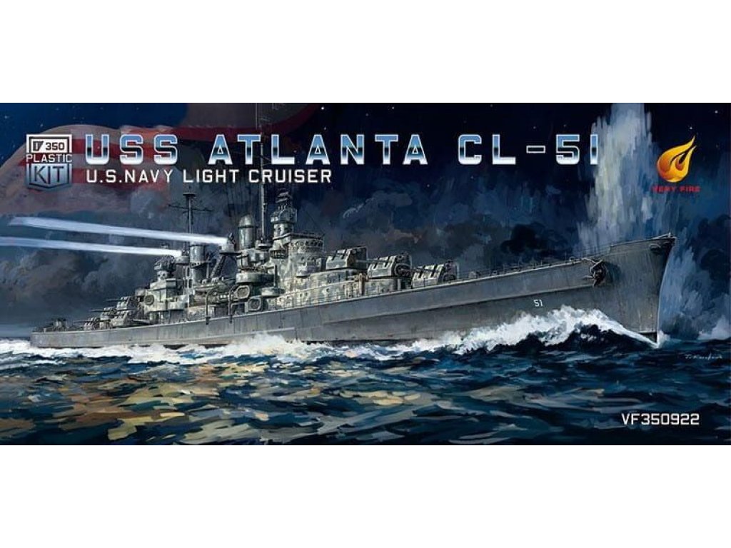 VERY FIRE 1/350 USS Atlanta