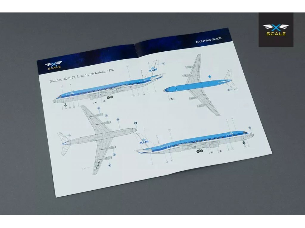 X-SCALE 1/144 Airliner DC-8-53