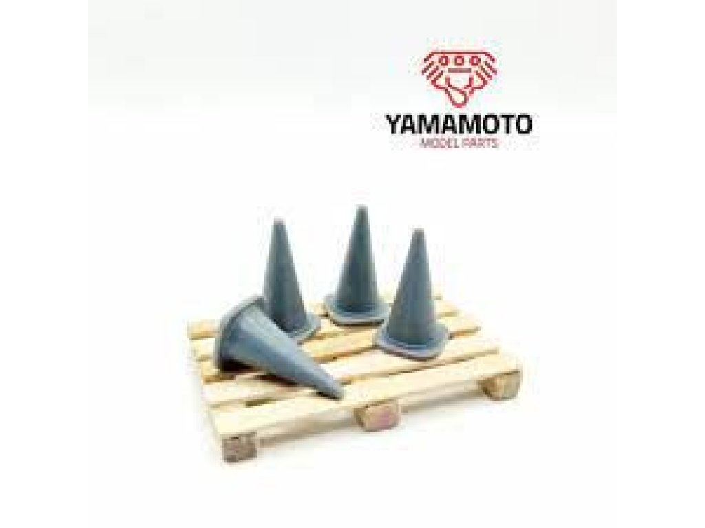 YAMAMOTO 1/24 YMPGAR13F Traffic Cones #2