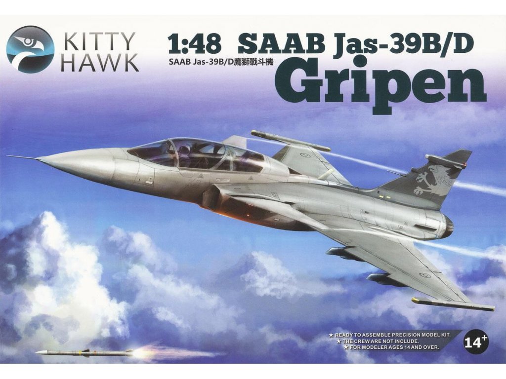 ZIMI MODEL 80118 1/48 JAS-39 B/D Gripen