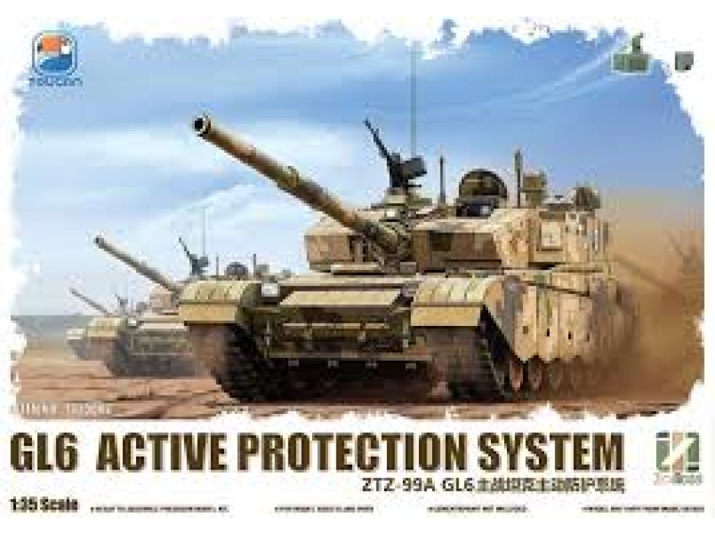 ZIMI MODEL Toucan TC35002 1/35 China Main Battle Tank ZTZ-99A GL6 Active Protection System