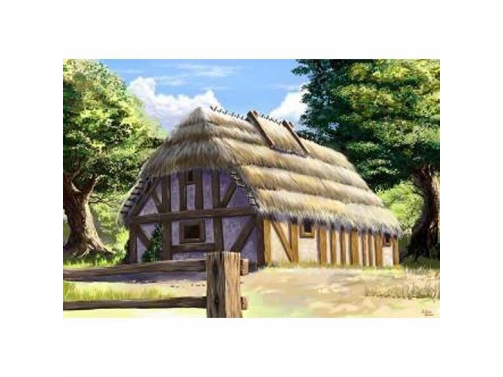 ZVEZDA 8532 1/72 Thatched Country House