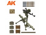 AK INTERACTIVE 1/35 Infantry Support Weapons DShKM & SPG-9